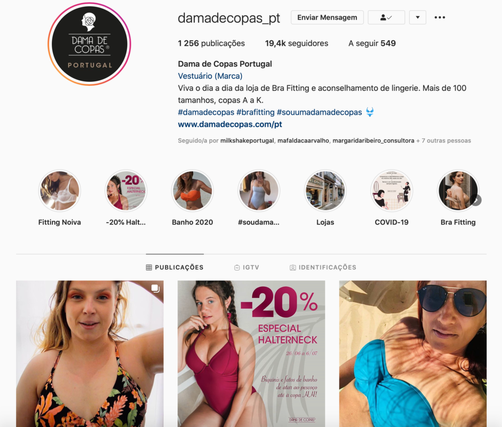 Instagram Dama de Copas